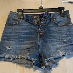 Denim shorts